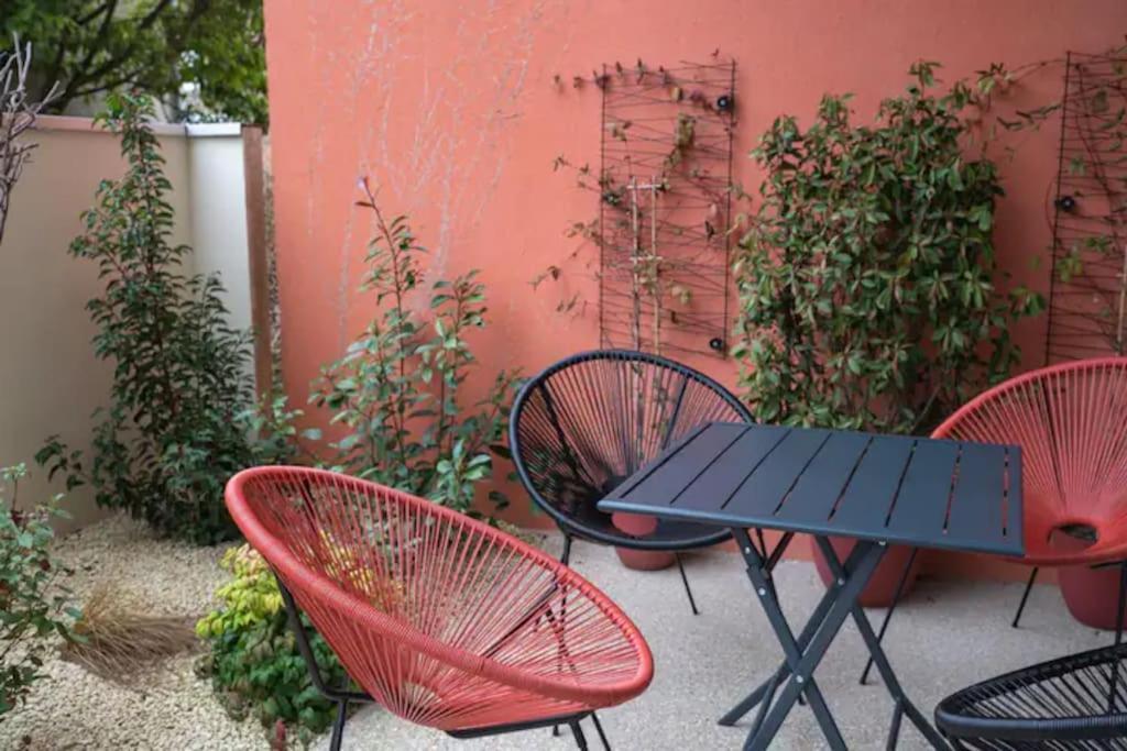 E Fauvette Appartement De Standing Avec Terrasse Epernay Exterior photo